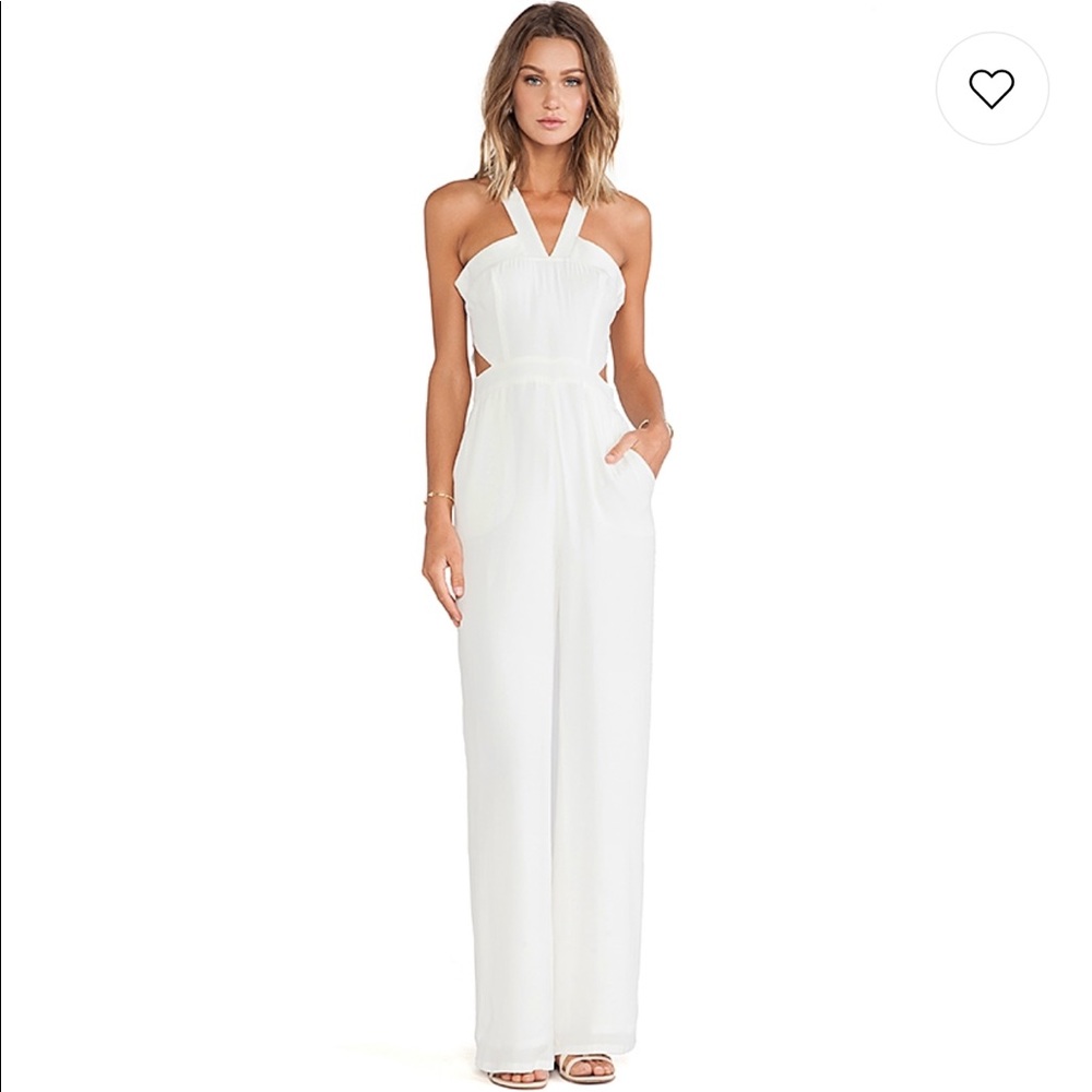 White Lovers and Friends Jumpsuit
